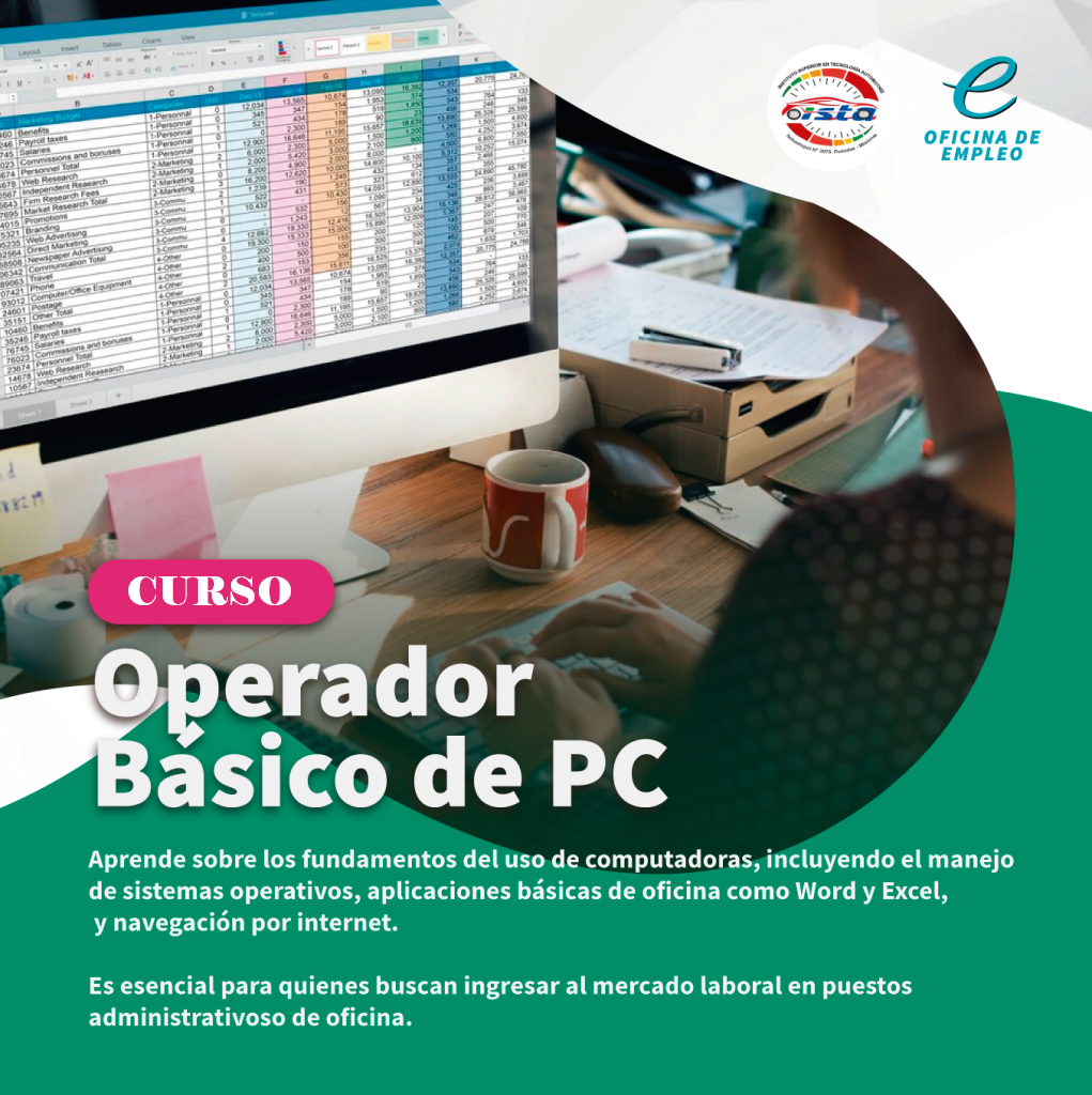 CURSO OPERADOR DE PC 2026